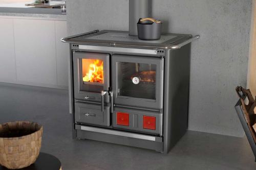 Holzherd Rosa L 5.0 Steel von La Nordica